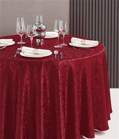 Gwesty Lliain Bwrdd Polyester o ansawdd uchel